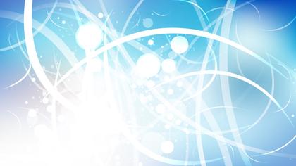 Free Download Abstract Blue and White Background with Light Streaks