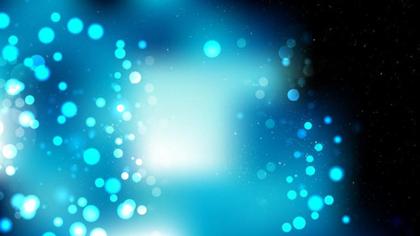 Abstract Blue Bokeh