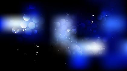 Blue Bokeh Abstract