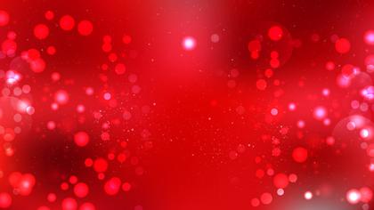Red Bokeh Background