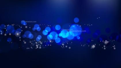 Blue Bokeh Background