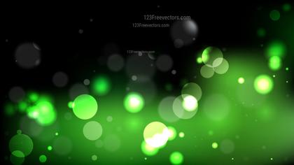 Green Bokeh Background