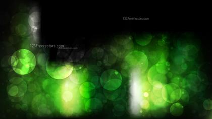 Green Bokeh Background