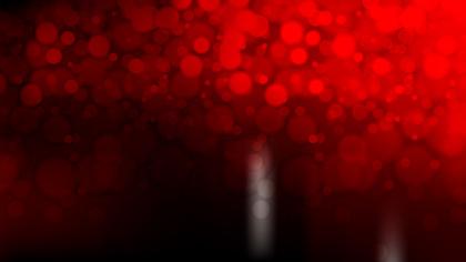 Red Bokeh Abstract
