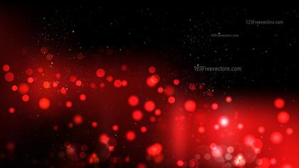 Red Bokeh Background