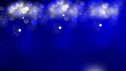 Blue Bokeh Abstract