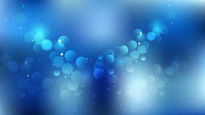 Blue Bokeh Abstract