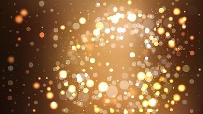 Golden Bokeh Background