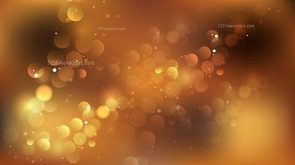Golden Bokeh Background