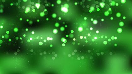 Green Bokeh Abstract