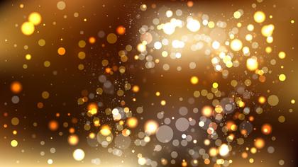 Golden Bokeh Lights