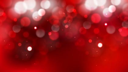 Red Bokeh Abstract