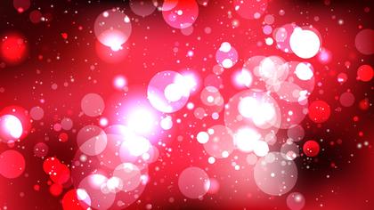 Red Bokeh Background