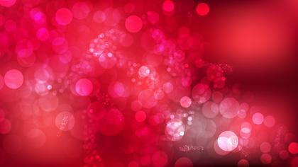 Red Bokeh Background