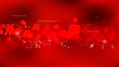 Red Bokeh Background