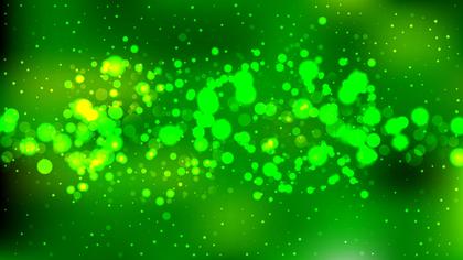 Green Bokeh Background