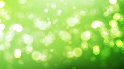 Green Bokeh Background