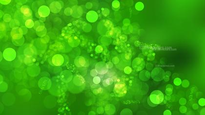Green Bokeh Background