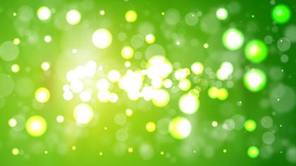 Green Bokeh Background