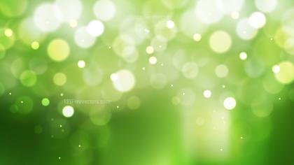 Green Bokeh Background
