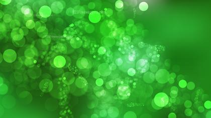 Green Bokeh Abstract