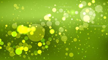 Green Bokeh Background