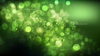Green Bokeh Abstract