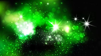 Green Sparkle Abstract
