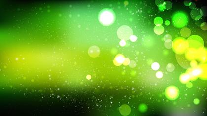 Green Bokeh Background