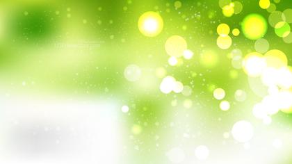 Green Bokeh Background