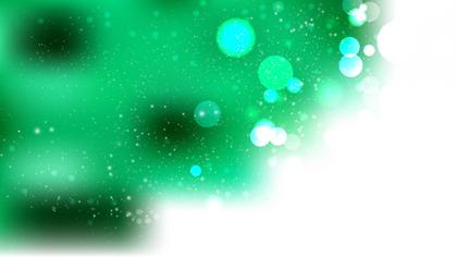 Green Bokeh Overlay