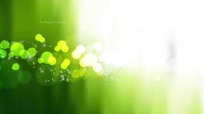 Green Bokeh Background