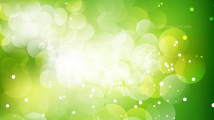Green Bokeh Background