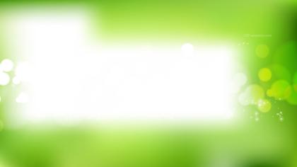 Green Bokeh Background