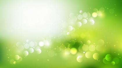 Green Bokeh Background