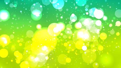 Green Bokeh Background