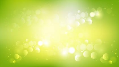 Green Bokeh Background