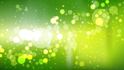 Green Bokeh Background