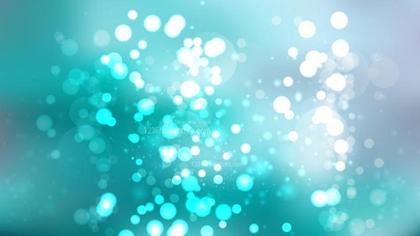Teal Bokeh Background