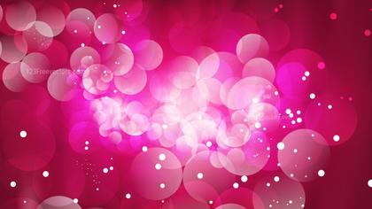 Pink Bokeh Background