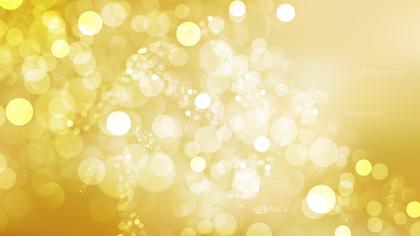 Golden Bokeh Circles