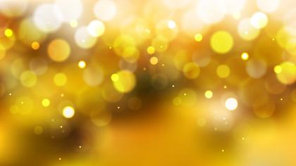 Golden Bokeh Lights