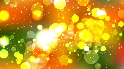 Glowing Bokeh Background