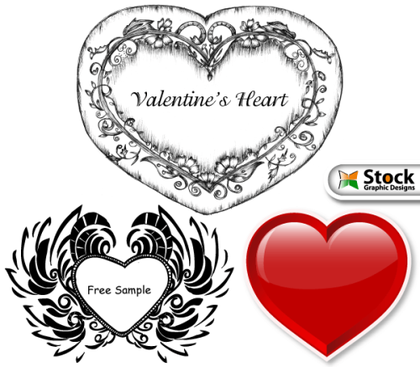 Valentine’s Heart Vector