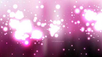 Glowing Bokeh Background