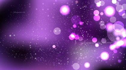 Purple Bokeh Abstract