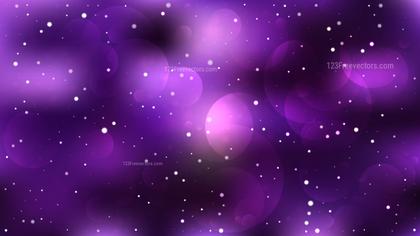 Purple Bokeh Abstract