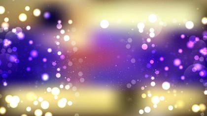 Glowing Bokeh Background