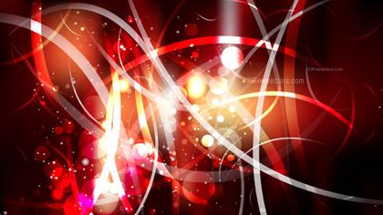 Abstract Red and White Lines