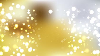 Golden Bokeh Background